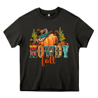 Asphalt howdy fall Heavy Core Tee - CowGirlArtShop