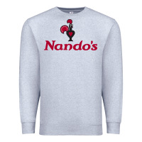 Heather Grey resto, nando's Premium Sweatshirt - linhVisuals