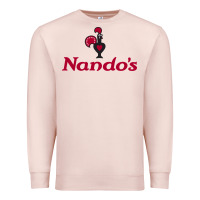 Pale Pink resto, nando's Premium Sweatshirt - linhVisuals