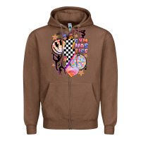 Chestnut retro gymnastics Zipper Hoodie - JahusDesignShop
