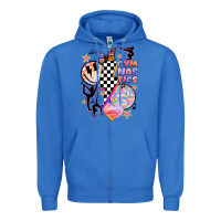 True Royal retro gymnastics Zipper Hoodie - JahusDesignShop