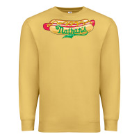 Antique Gold resto, nathan's Premium Sweatshirt - linhVisuals
