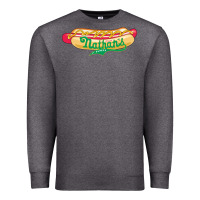 Charcoal Heather resto, nathan's Premium Sweatshirt - linhVisuals
