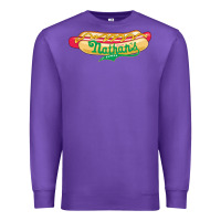 Purple resto, nathan's Premium Sweatshirt - linhVisuals