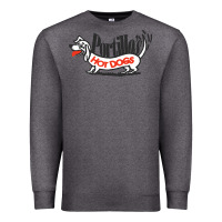 Charcoal Heather resto portillo's Premium Sweatshirt - linhVisuals