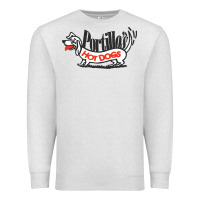 Oatmeal Heather resto portillo's Premium Sweatshirt - linhVisuals