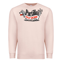 Pale Pink resto portillo's Premium Sweatshirt - linhVisuals