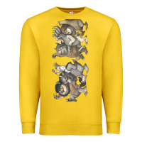 Lemon where the wild things are Premium Sweatshirt - linhVisuals
