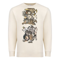 Sandshell where the wild things are Premium Sweatshirt - linhVisuals