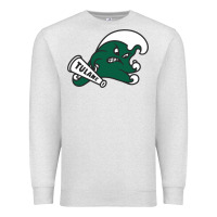 Oatmeal Heather tulane green wave Premium Sweatshirt - linhVisuals