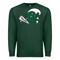 Sports Green tulane green wave Premium Sweatshirt - linhVisuals