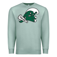 Seafoam tulane green wave Premium Sweatshirt - linhVisuals