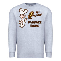 Heather Grey resto pancake house Premium Sweatshirt - linhVisuals