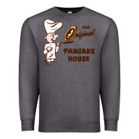 Charcoal Heather resto pancake house Premium Sweatshirt - linhVisuals