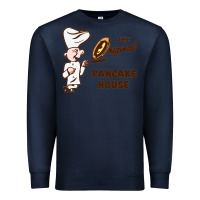 Navy resto pancake house Premium Sweatshirt - linhVisuals
