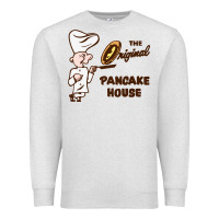 Oatmeal Heather resto pancake house Premium Sweatshirt - linhVisuals