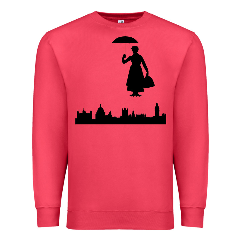 Marry Poppins Premium Sweatshirt by linhVisuals | Teevron