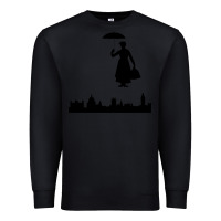 Black marry poppins Premium Sweatshirt - linhVisuals