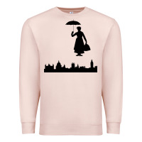 Pale Pink marry poppins Premium Sweatshirt - linhVisuals