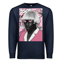 Navy tyler the creator 2 Premium Sweatshirt - linhVisuals