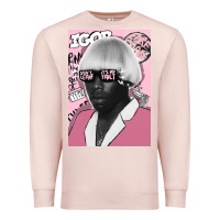 Pale Pink tyler the creator 2 Premium Sweatshirt - linhVisuals