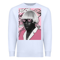 White tyler the creator 2 Premium Sweatshirt - linhVisuals