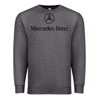 Charcoal Heather mercedez benz [tw] Premium Sweatshirt - linhVisuals