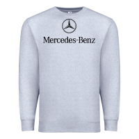 Heather Grey mercedez benz [tw] Premium Sweatshirt - linhVisuals