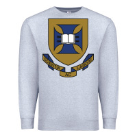 Heather Grey university of queensland Premium Sweatshirt - linhVisuals