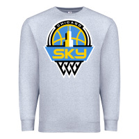 Heather Grey chicago women sport Premium Sweatshirt - linhVisuals