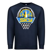Navy chicago women sport Premium Sweatshirt - linhVisuals