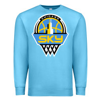 Ocean Blue chicago women sport Premium Sweatshirt - linhVisuals