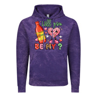 Cloud Purple will you be my Vintage Hoodie - LillyAllenDesigns