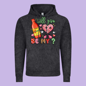 Will You Be My Vintage Hoodie Designed By Lillyallendesigns