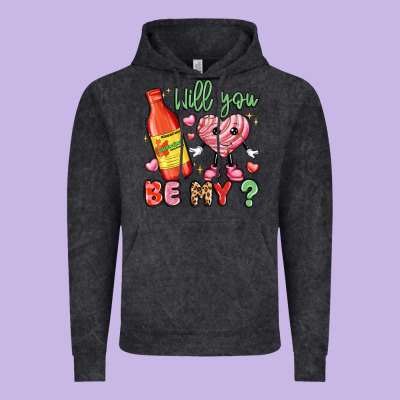 Will You Be My Vintage Hoodie Designed By Lillyallendesigns