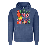 Vintage Denim will you be my Vintage Hoodie - LillyAllenDesigns