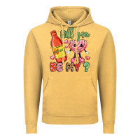 Vintage Mustard will you be my Vintage Hoodie - LillyAllenDesigns