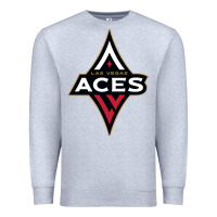 Heather Grey the aces, la women sport Premium Sweatshirt - linhVisuals