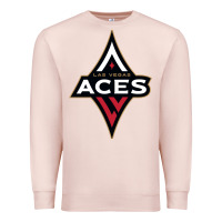 Pale Pink the aces, la women sport Premium Sweatshirt - linhVisuals