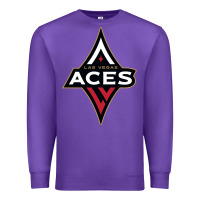 Purple the aces, la women sport Premium Sweatshirt - linhVisuals