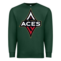 Sports Green the aces, la women sport Premium Sweatshirt - linhVisuals
