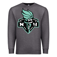 Charcoal Heather new york women sport Premium Sweatshirt - linhVisuals