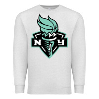 Oatmeal Heather new york women sport Premium Sweatshirt - linhVisuals