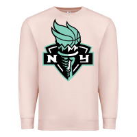 Pale Pink new york women sport Premium Sweatshirt - linhVisuals