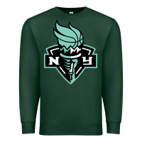Sports Green new york women sport Premium Sweatshirt - linhVisuals