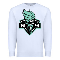 White new york women sport Premium Sweatshirt - linhVisuals