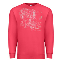 Cardinal middle earth map [tb] Premium Sweatshirt - linhVisuals
