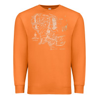 Carrot middle earth map [tb] Premium Sweatshirt - linhVisuals