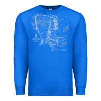 True Royal middle earth map [tb] Premium Sweatshirt - linhVisuals