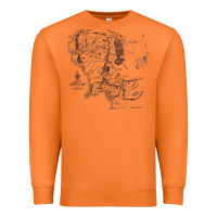 Carrot middle earth map [tw] Premium Sweatshirt - linhVisuals